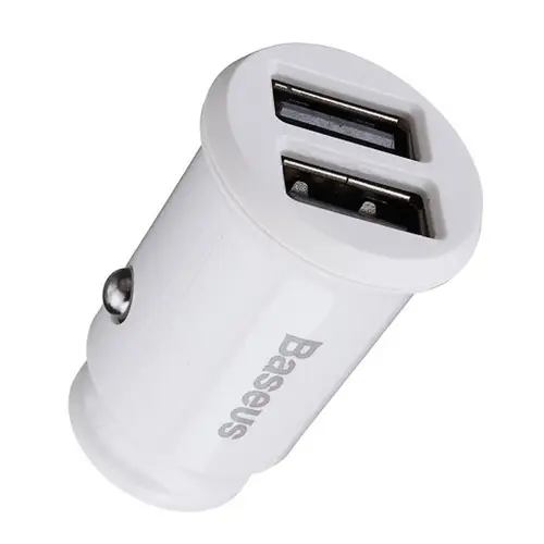 Baseus Grain Pro Dual USB Car Charger (4.8A)