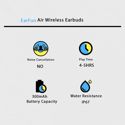 EarFun Air Wireless Earbuds 2 EarFun Air Wireless Earbuds