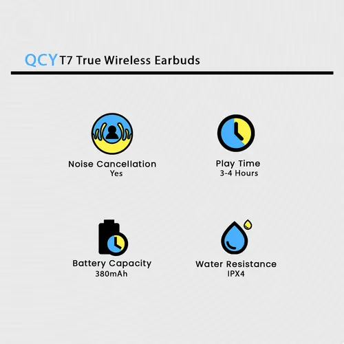 QCY T7 True Wireless Earbuds