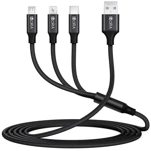 1Hora V8 Series One in Three Micro USB to Type C Cable CAB259N