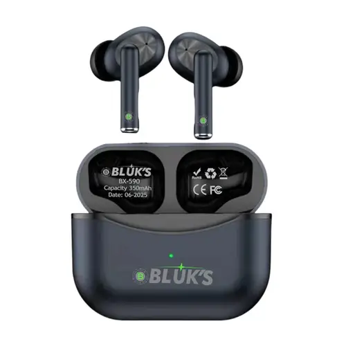 Bluks BX-590 ANC and ENC Wireless Earbuds