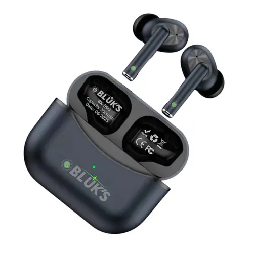 Bluks BX-590 ANC and ENC Wireless Earbuds