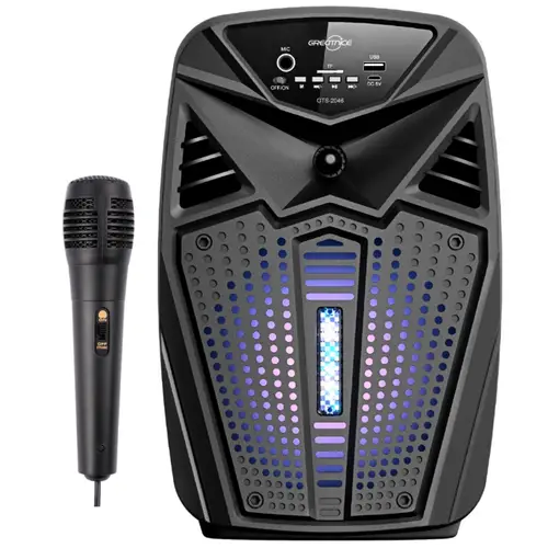 GTS-2046 Wireless Portable Speaker With Mic