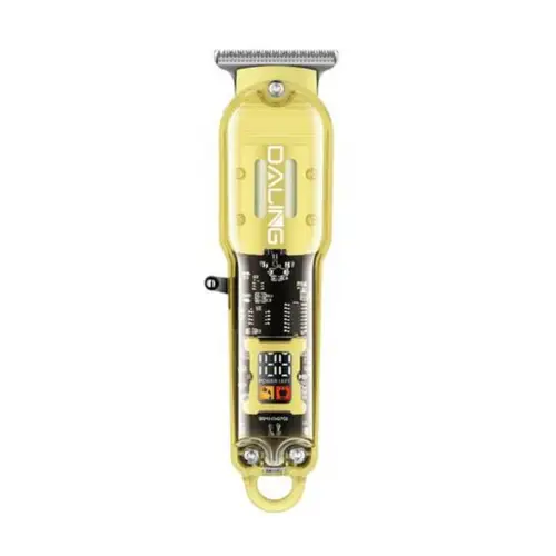 Daling DL-1585A Professional Hair Trimmer With Transparent Body And LED Display
