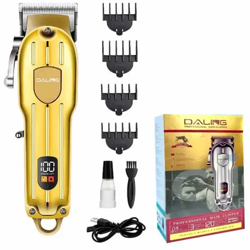 DALING DL-0007 Digital Display Professional Cordless Hair Clipper