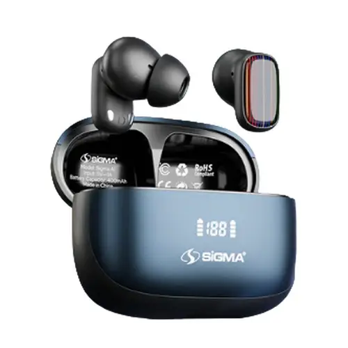Sigma Wireless Earbuds A-1 ANC and ENC