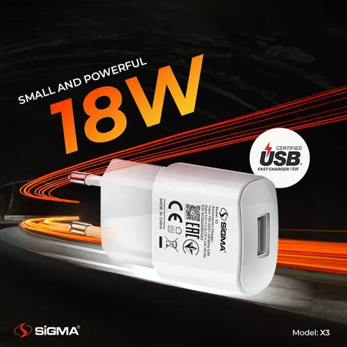 SiGMA Wall Charger X3