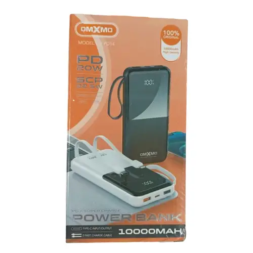 Omxmo OX-PD14 10000mAh Powerbank
