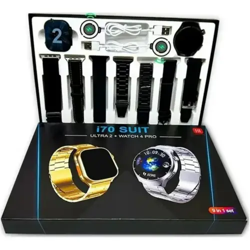 I70 Suit 9 in 1 Combination Smart Watch
