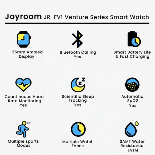 JOYROOM JR-FV1 Venture Series Smart Watch