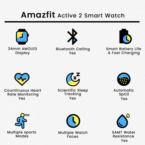 Amazfit Active 2 Smart Watch 2 Amazfit Active 2 Smart Watch